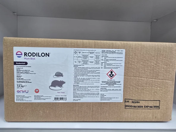 Bayer Rodilon Mum Blok Fare Zehiri | 7,5 KG