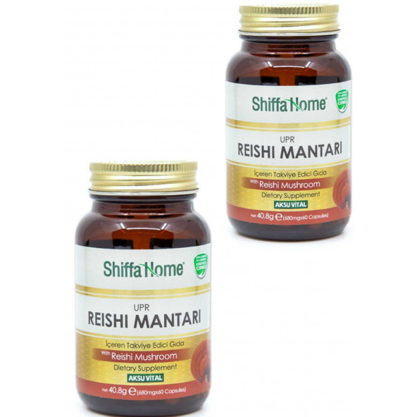 Shiffa home Reishi Mushroom Upr 60 Capsule x 2 pieces