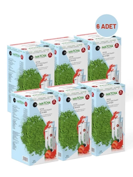 6 Boxes Matcha Premium Japanese Spade Original Japanese Tea ürün görseli