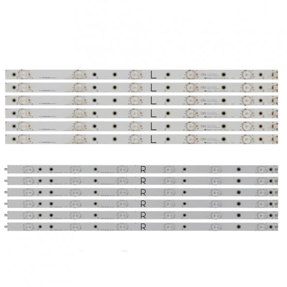 S-Line Philips EVT LBM490E0501-AJ-3(L) 55V0 E74739 94V-0 Takım Led Bar - 1