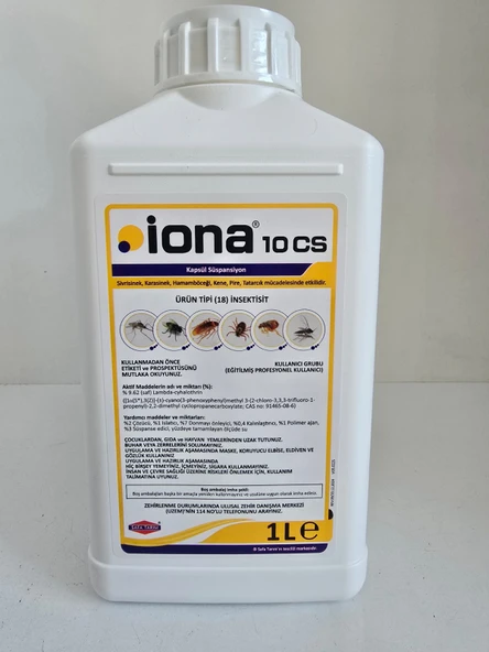 İona 10 CS Kokusuz Haşere Öldürücü | 1 Litre