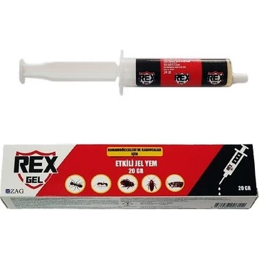 Rexgel  Hamam Böceği ve  Karınca Jel Yem | 20 Gram - Resim 7