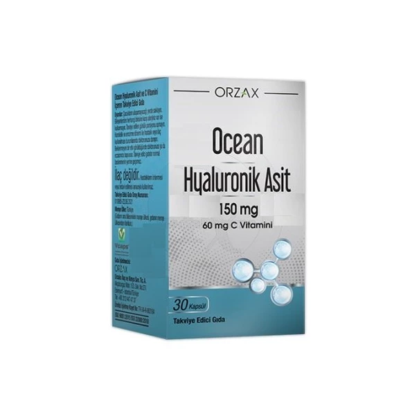 Ocean Hyaluronik Asit 30 Kapsül