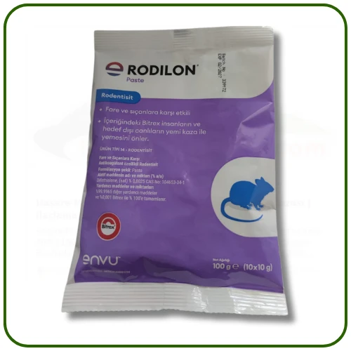 Bayer-Envu Rodilon Pasta Fare Zehiri | 100 Gram - Resim 2