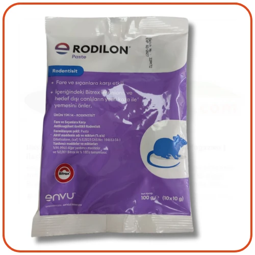 Bayer-Envu Rodilon Pasta Fare Zehiri | 100 Gram - Resim 4