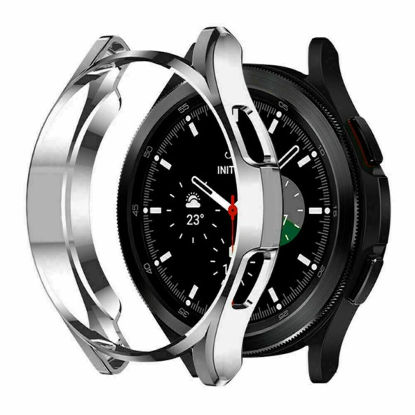 Samsung Galaxy Watch 4 Classic 46mm Silikon Kapak Kılıf Koruyucu - 3