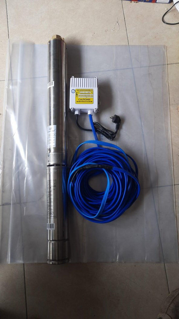 4SDM2/22 1,5HP ALARKO MONOFAZE 50 MT KABLOLU VE PANOLU TAKIM DALGIÇ POMPA