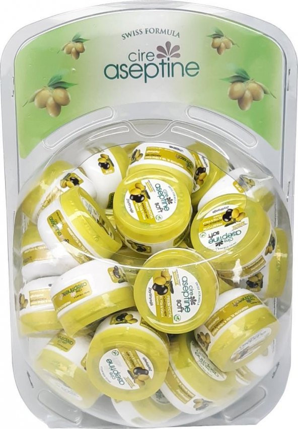 Cire Aseptine Krem 30ml Prebiyotik Zeytinyağlı 50'Li Stand