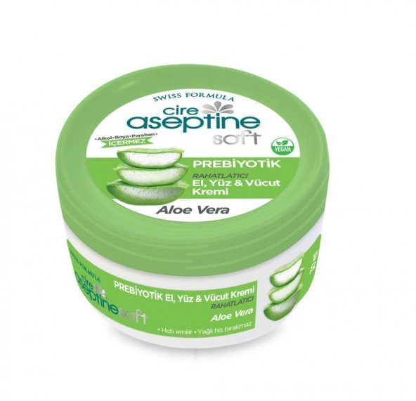 Cire Aseptine Krem 30ml Prebiyotik Aloe Vera