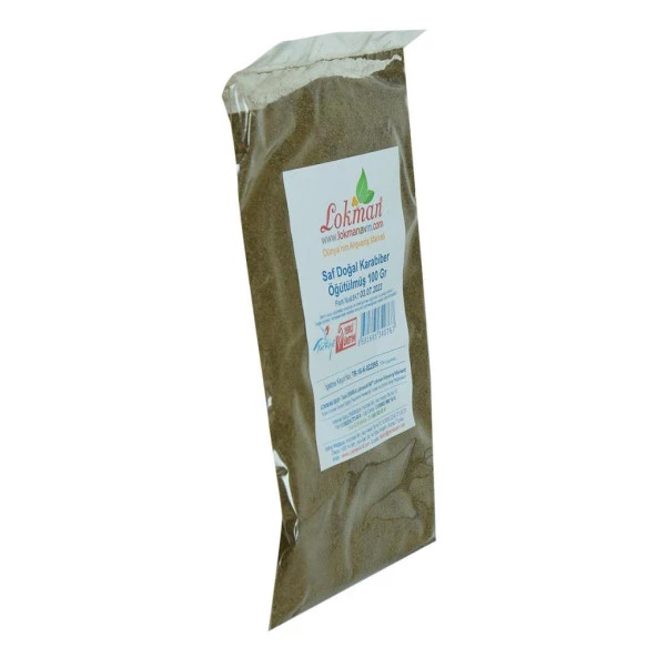 Saf Doğal Öğütülmüş Karabiber Katkısız Kara Biber Tozu 100GR - 4