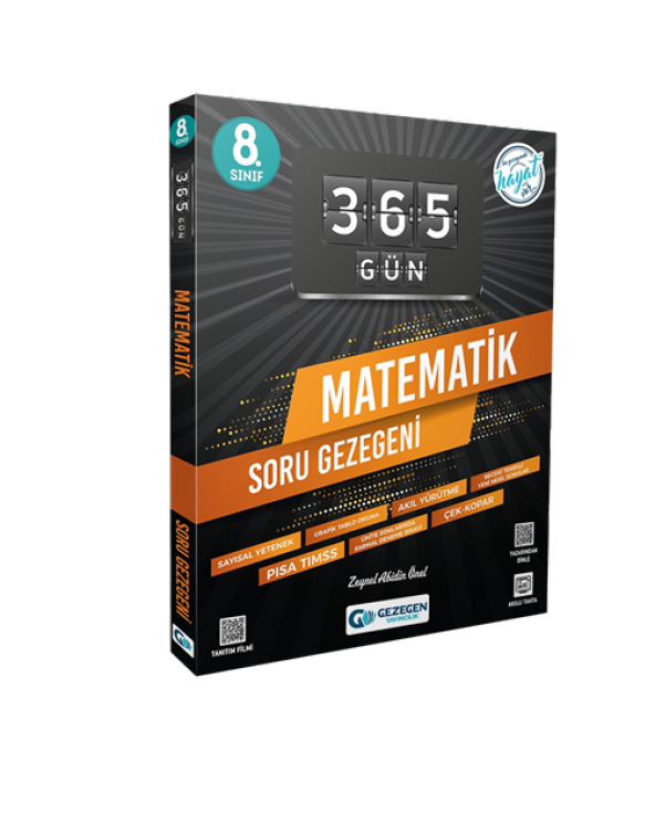 Gezegen Yayınları 8. Sınıf 365 Matematik Soru Gezegeni - 2