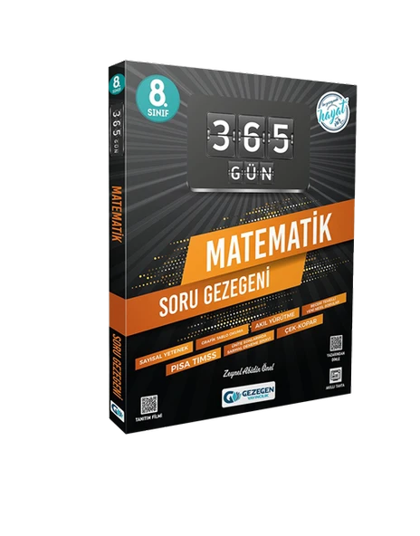 Gezegen Yayınları 8. Sınıf 365 Matematik Soru Gezegeni - 2