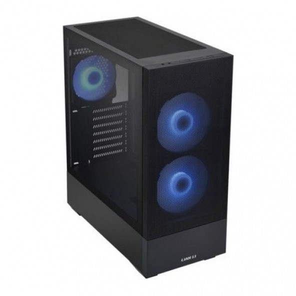 Lian Li Lancool 205 Mesh 2X140MM Argb FAN/1X120MM Argb Fan Temperli Cam USB 3.0 Mesh Siyah Atx Mid-Tower Bilgisayar Kasası - 2