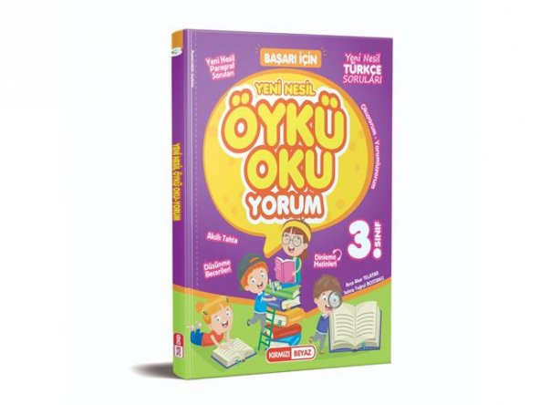 Kırmızı Beyaz Yayınları 3. Sınıf Öykü Okuyorum