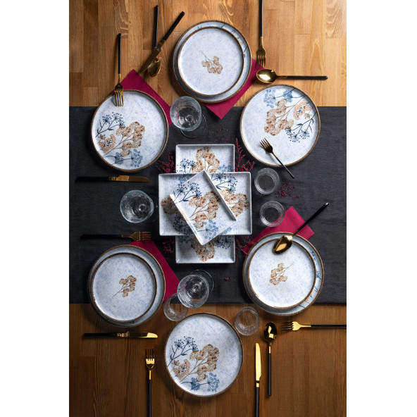 Porland Çisem 18 Parça İkram ve Kahvaltı Takımı