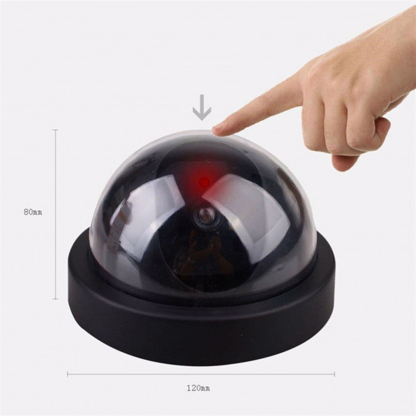 SAHTE CAYDIRICI DOME GÜVENLİK KAMERASI - 5
