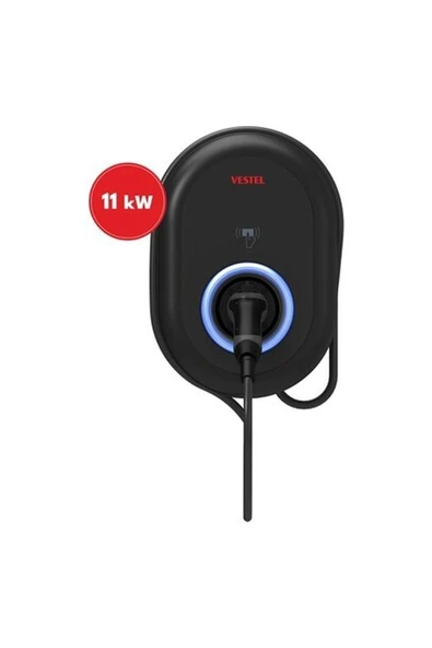Vestel EVC04 11 kW Kablolu Elektrikli Araç Şarj İstasyonu