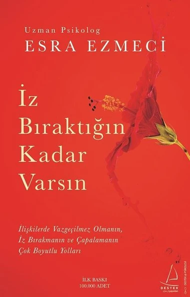 Destek Yayınları Esra Ezmeci İz Bıraktığın Kadar Varsın