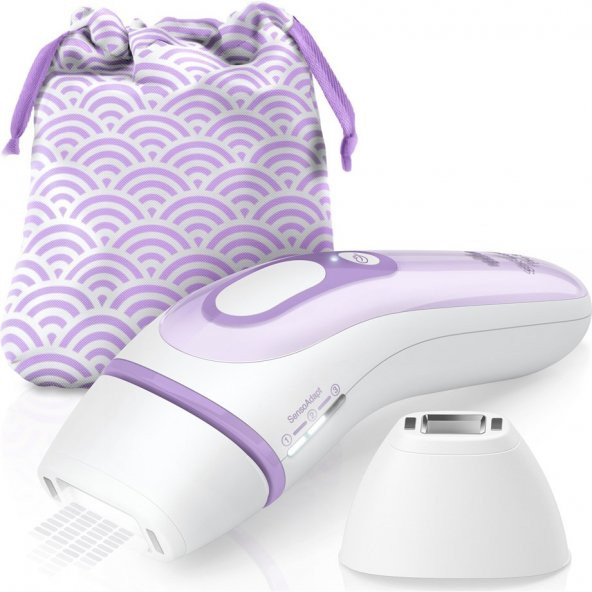 Braun Silk·Expert Pro3 PL3132 Yeni Nesil IPL Tüy Alma Cihazı Ek Hassas Bölge Ataçmanı Kablolu Lazer Epilasyon 300.000 Işık Atımı - 1