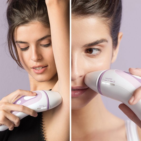 Braun Silk·Expert Pro3 PL3132 Yeni Nesil IPL Tüy Alma Cihazı Ek Hassas Bölge Ataçmanı Kablolu Lazer Epilasyon 300.000 Işık Atımı - 2