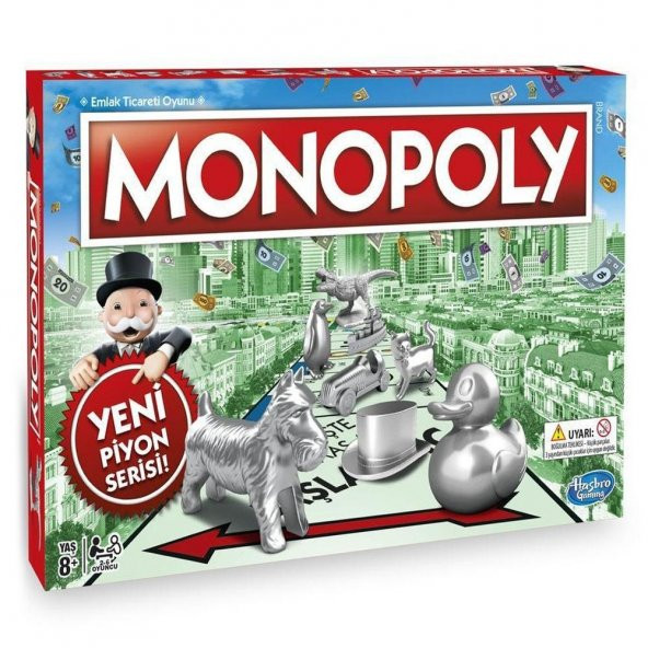 Monopoly Yeni Piyon Serisi Kutu Oyunu ürün görseli 1