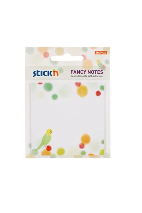 Hopax Stickn Yapışkanlı Not Kağıdı Fancy 5.seri 30 Yaprak 76x76 Mm ürün görseli