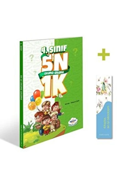 Öğretmen Evde Yayınları 4. Sınıf 5N1K Okuduğunu Anlama Kitabı