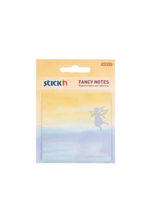 Hopax Stickn Yapışkanlı Not Kağıdı Fancy 4.seri 30 Yaprak 76x76 Mm