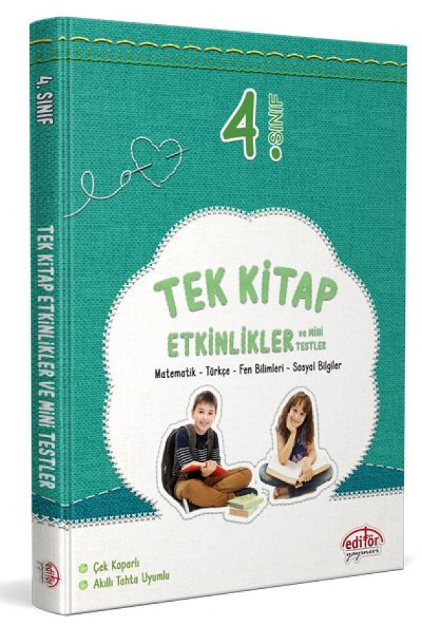 Editör Yayınları 4. Sınıf Tüm Dersler Etkinlikli Soru Bankası