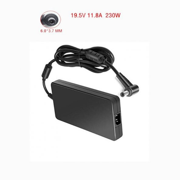FAST C22 19.5V 11.8A 230W Asus/Exalibur/Monster Notebook Şarj Aleti (6.0*3.7 mm iğneli) - 2