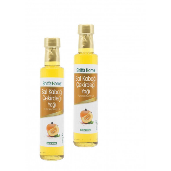Shiffa home Kabak Çekirdeği Yağı 250ml x 2 paket ürün görseli
