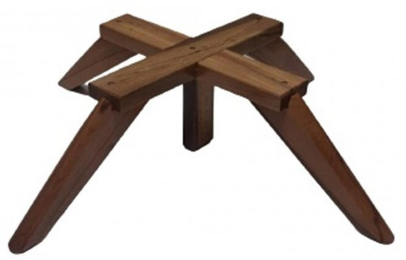 Ahşap Berjer Ayağı Kayın Renk - 4