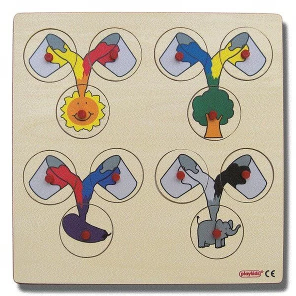 RENK KARIŞTIRMA PUZZLE (30x30 cm)