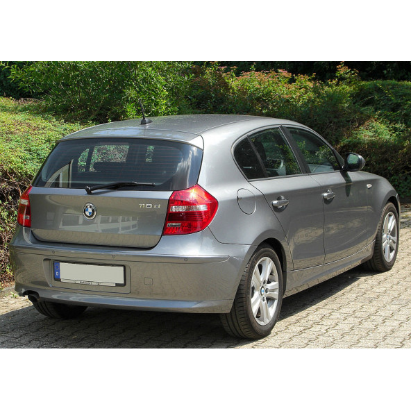 Bmw 118d Bagaj Krom Metal 3M 3D Yazı Logo - 7