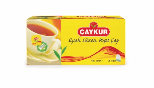 Siyah Süzen Poşet Çay 2 Gram 25 Adet
