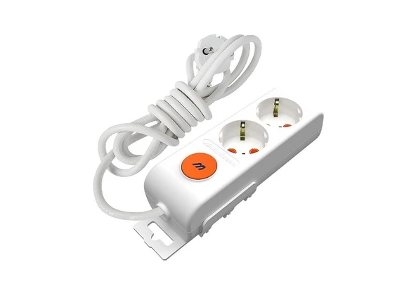 Ri-Tech 2 Li 1 Metre Anahtar Topraklı Grup Priz