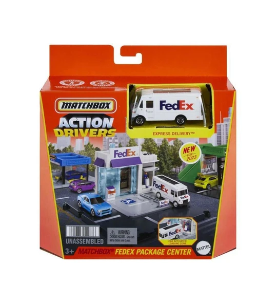 PTTAVM: Mattel Oyuncak Matchbox Aksiyon Sürücüleri Otobüs Durağı