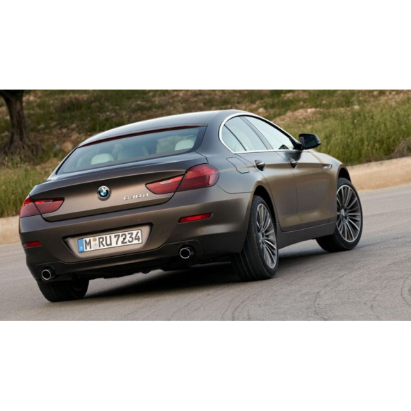Bmw 650d Bagaj Krom Metal 3M 3D Yazı Logo - 7