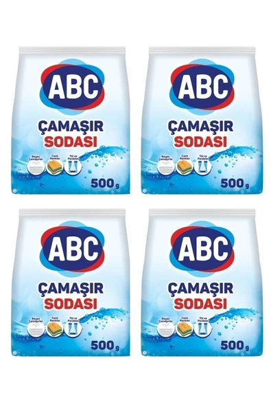 Çamaşır Sodası 500 Gr. 4 Adet