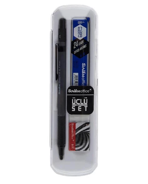 Scrikss Graph-X Antrasit 0.7 Versatil 3’lü Set