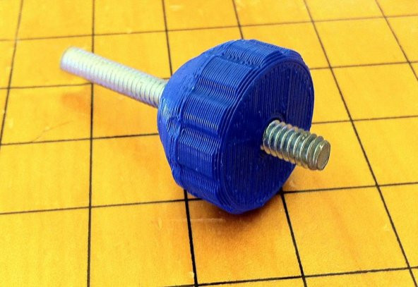 Encased Hex Nut İle Knob Plastik Aparat