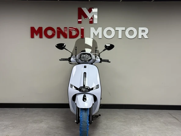 PTTAVM: Mondial 125 Lungo Scooter Motosiklet Beyaz 2026 - MondiMotor