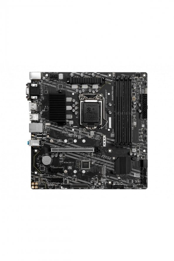 MSI Mb B460m Pro-vdh Soket 1200 Ddr4 2933 Vga Dvı Hdmı M.2 Usb 3.2 Matx - 2