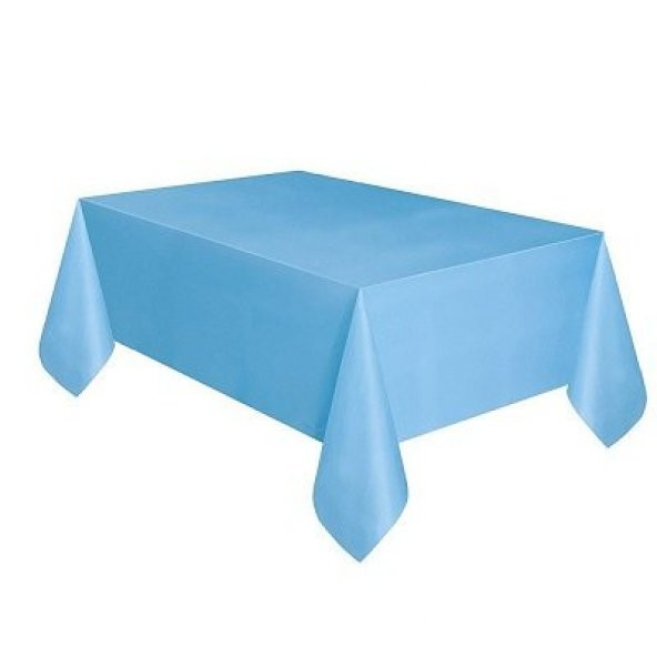 Plastik Masa Örtüsü 137*183 cm Mavi