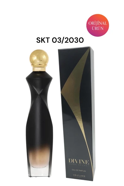 Divine Dark Velvet EdP 50 ml Yoğun Çiçeksi Odunsu Kadın Parfümü