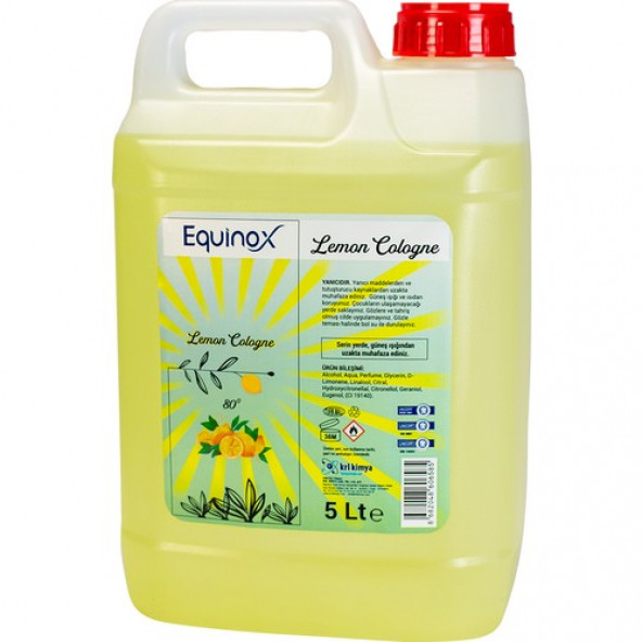 Equinox Limon Kolonyası 5 lt