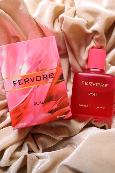 Fervore Rose Kadın Parfüm 100 ml EDT – Zarif ve Kalıcı Koku