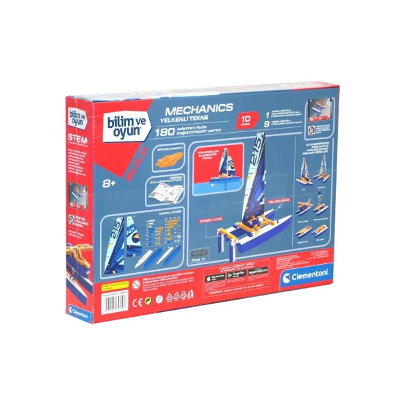 Clementoni Yelkenli Tekne - Mekanik Laboratuarı - 64319 - Resim 2