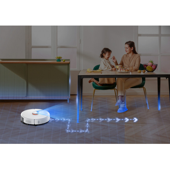 Lydsto R1 Toz Toplama Üniteli Akıllı Robot Süpürge Beyaz - (Lydsto Türkiye Garantili) - 3