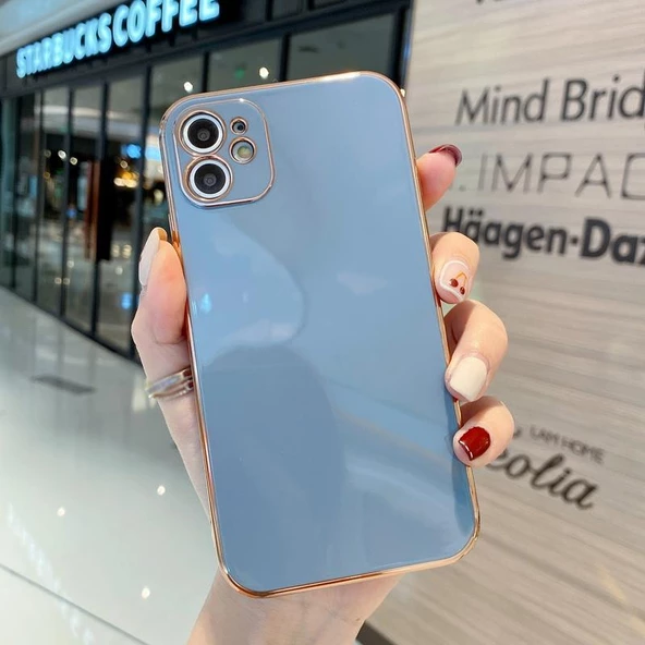İphone 11 TPU Glossy Yumuşak Kamera Korumalı Cep Telefonu Kılıfı - Resim 9